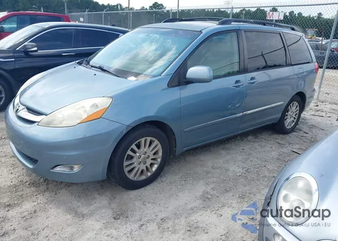 2008 Toyota Sienna Limited из США, поврежденный, VIN 5TDZK22C48S112717